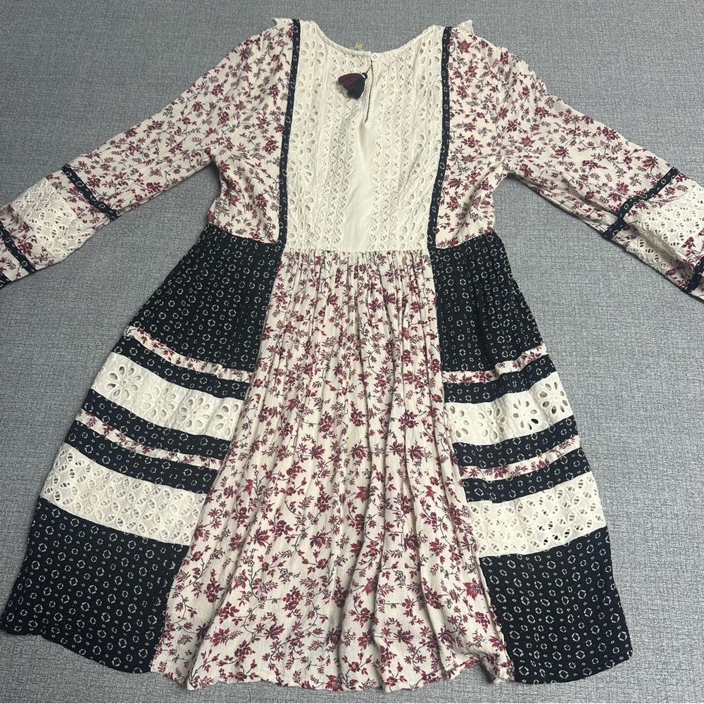 Anthropologie Seen Worn Kept Sassy Pheasant Tunic Dress - Picture 8 of 12